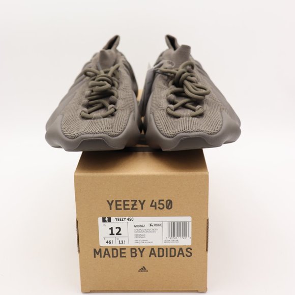 NIB Adidas Yeezy 450 Cinder Mens Sneakers Shoes - Picture 2 of 9